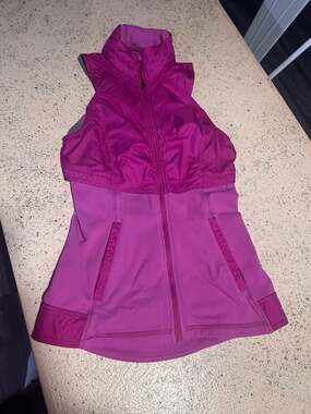 Lululemon Kanto Catch Me Running Vest Ultra Violet Size 2